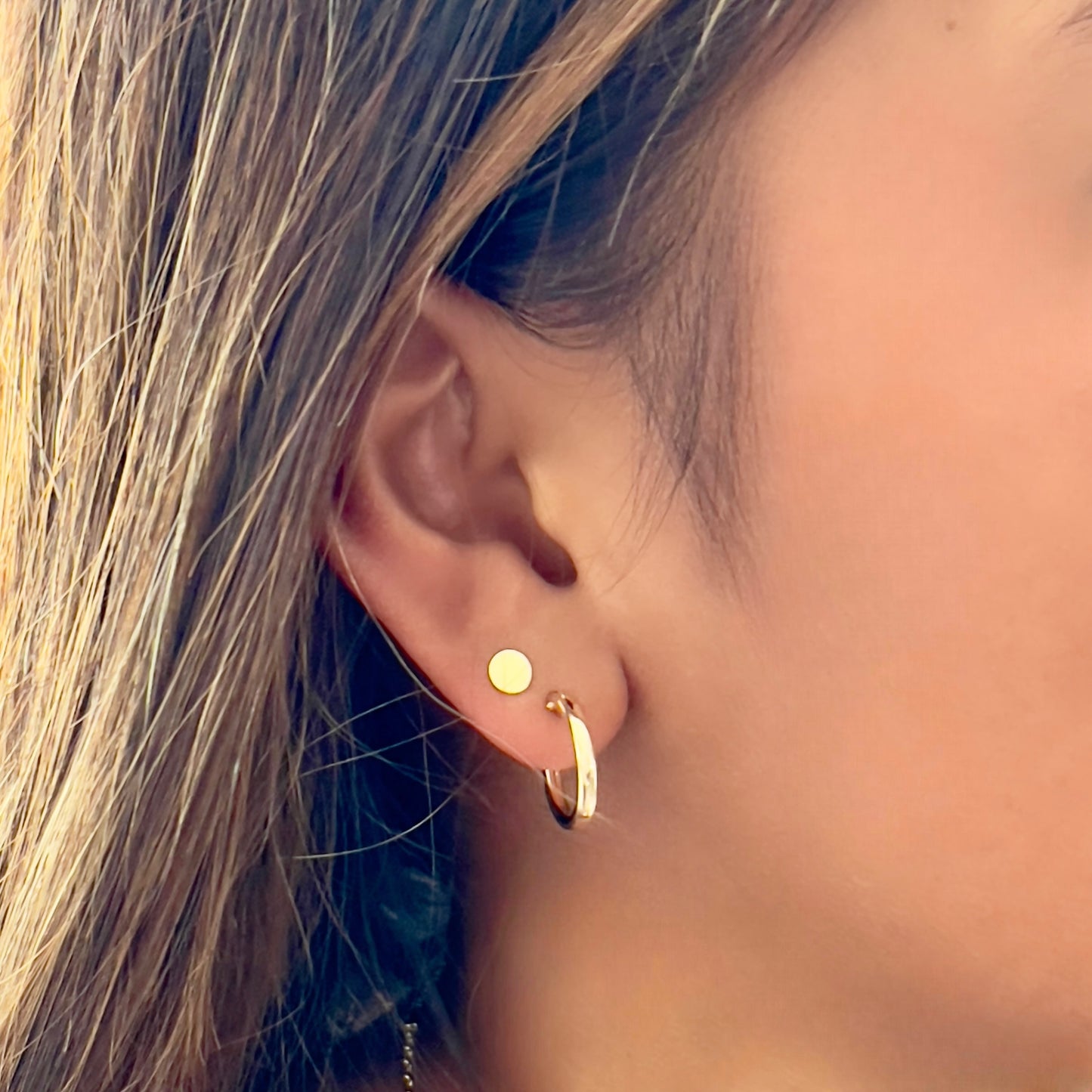 14K Gold-Filled Classic Hoops