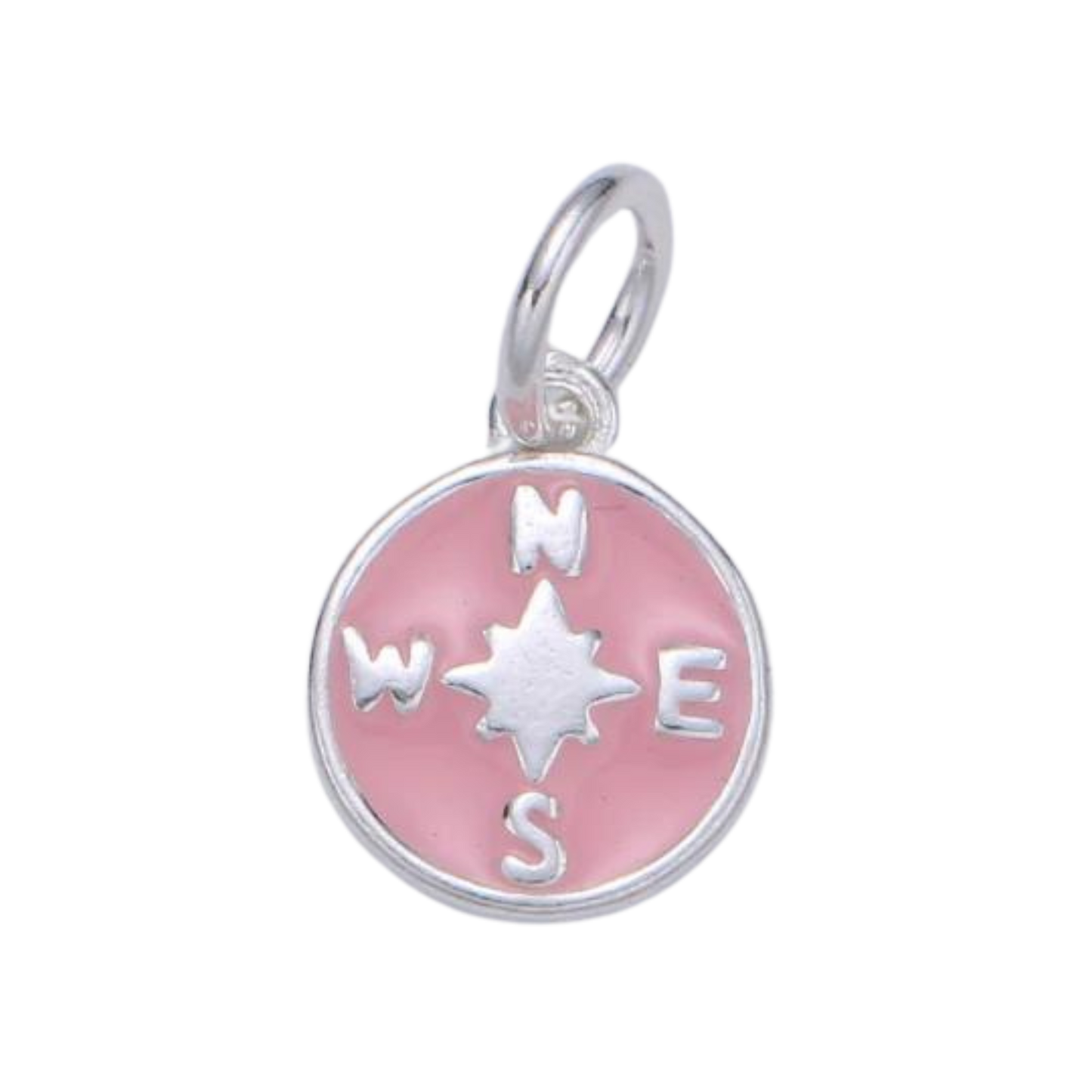 Pink Compass Necklace