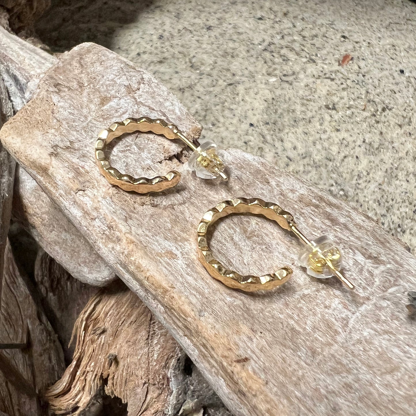 Jade Zigzag Hoops