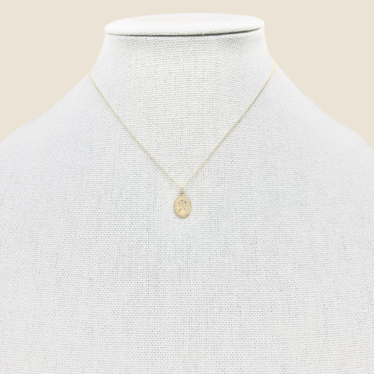 Mini Saint Christopher Necklace