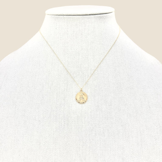 14K Gold-Filled Sacred Heart of Jesus Necklace