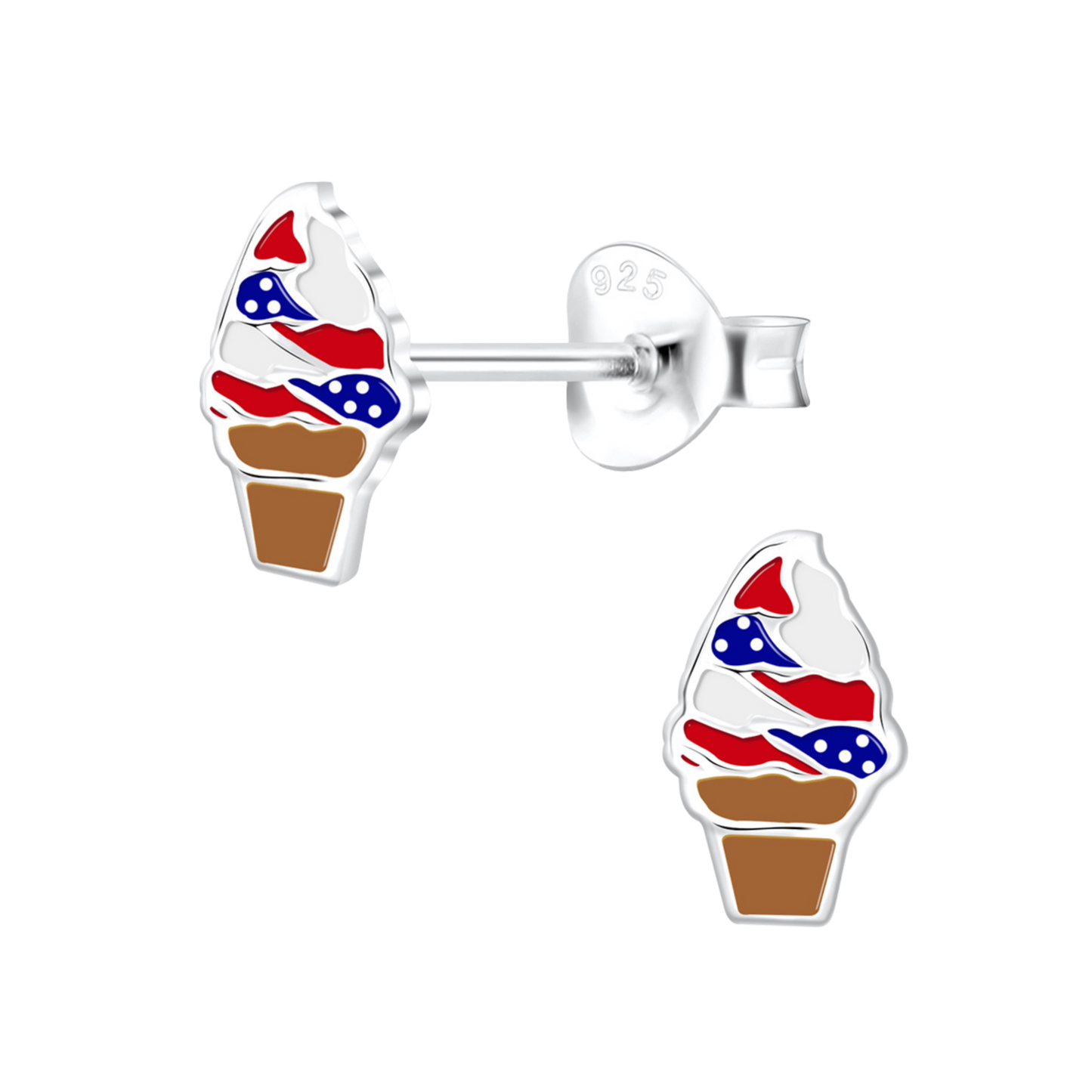 USA Ice Cream Earrings