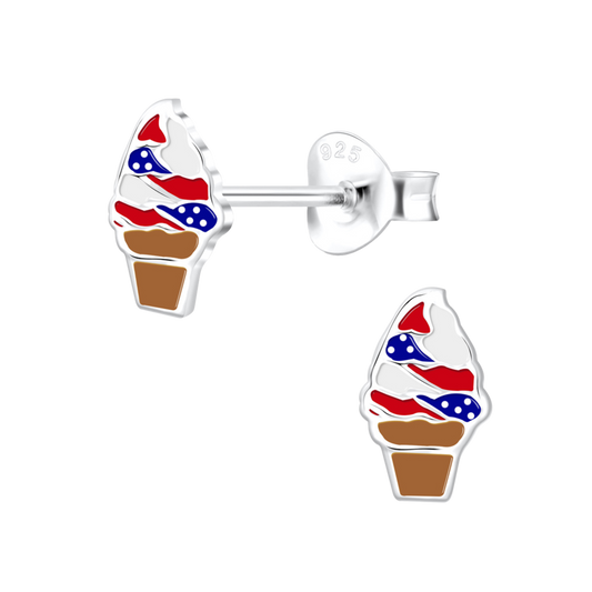USA Ice Cream Earrings