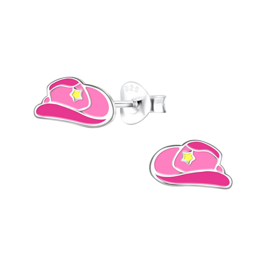 Cowgirl Hat Earrings