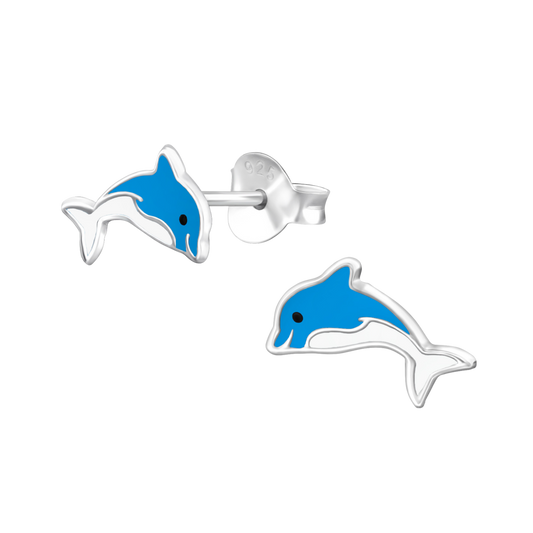 Dolphin Stud Earrings