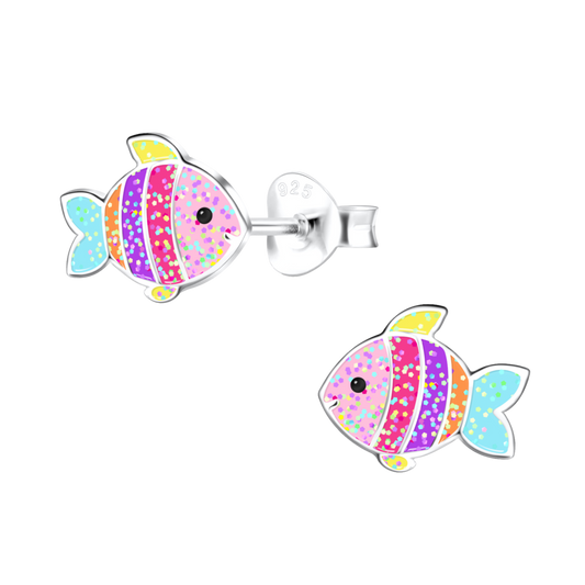 Sparkly Fish Earrings
