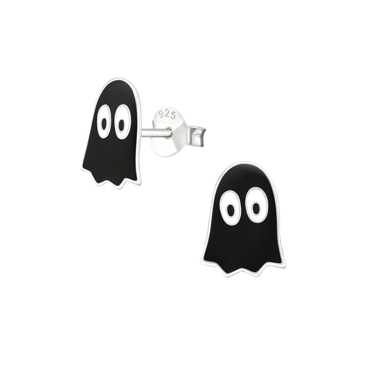 Black Ghost Earrings
