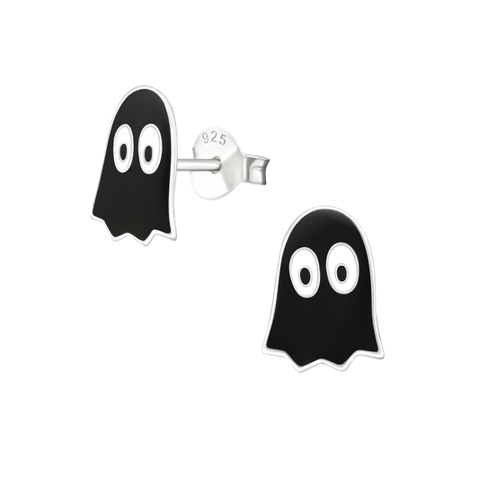 Black Ghost Earrings