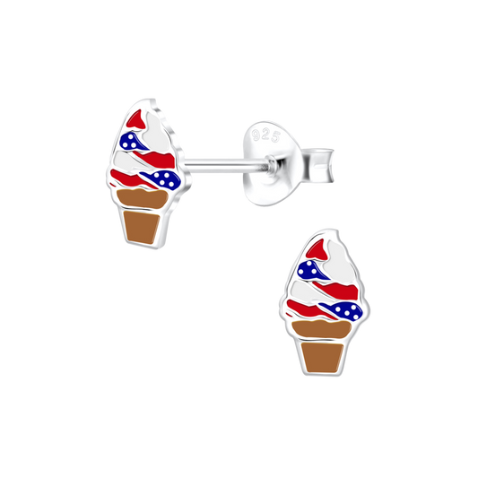 USA Ice Cream Earrings