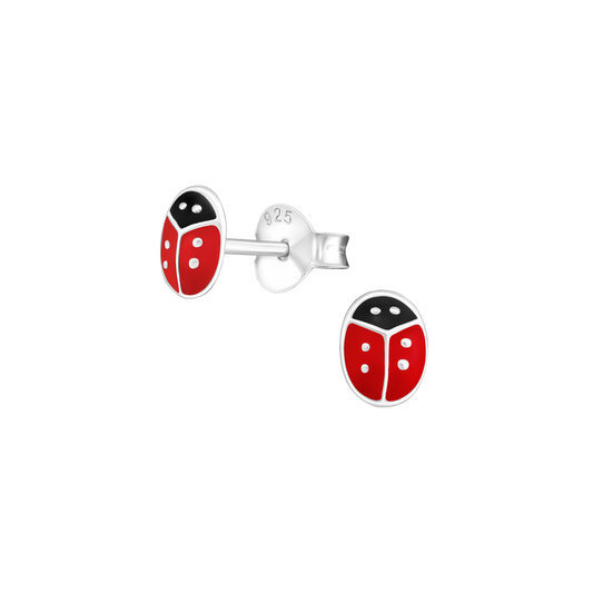 Mini Ladybug Earrings