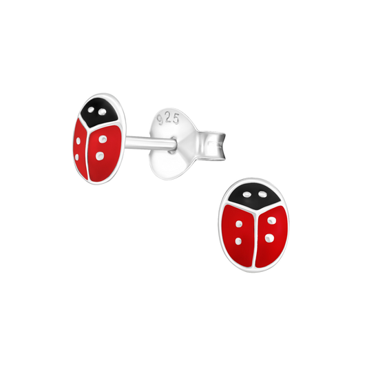 Mini Ladybug Earrings