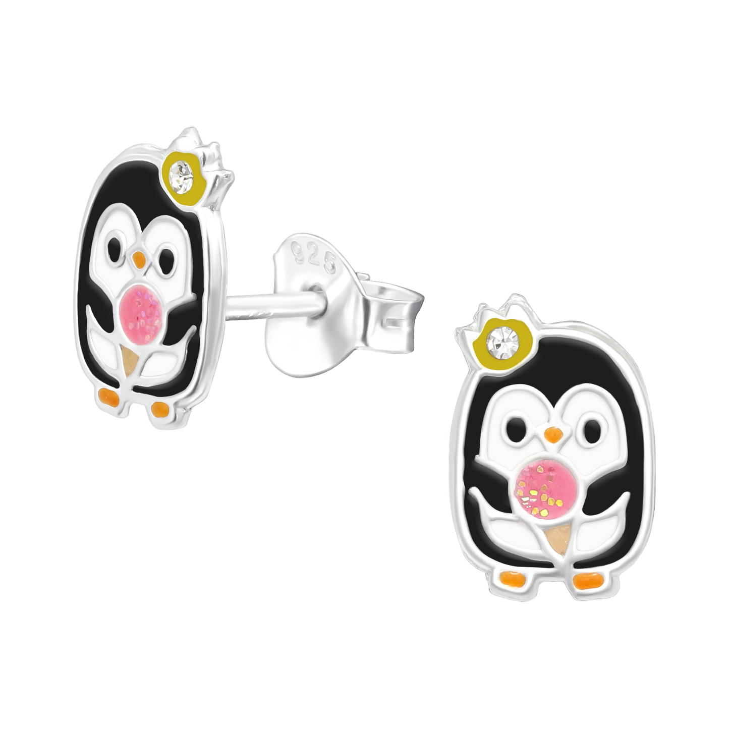 Penguin Stud Earrings