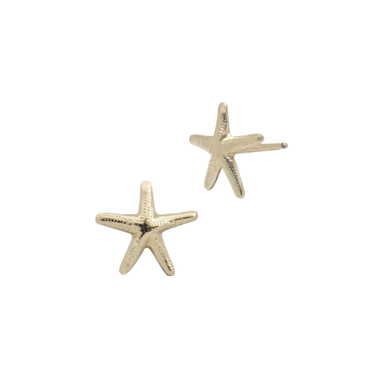 Gold-Filled Starfish Studs