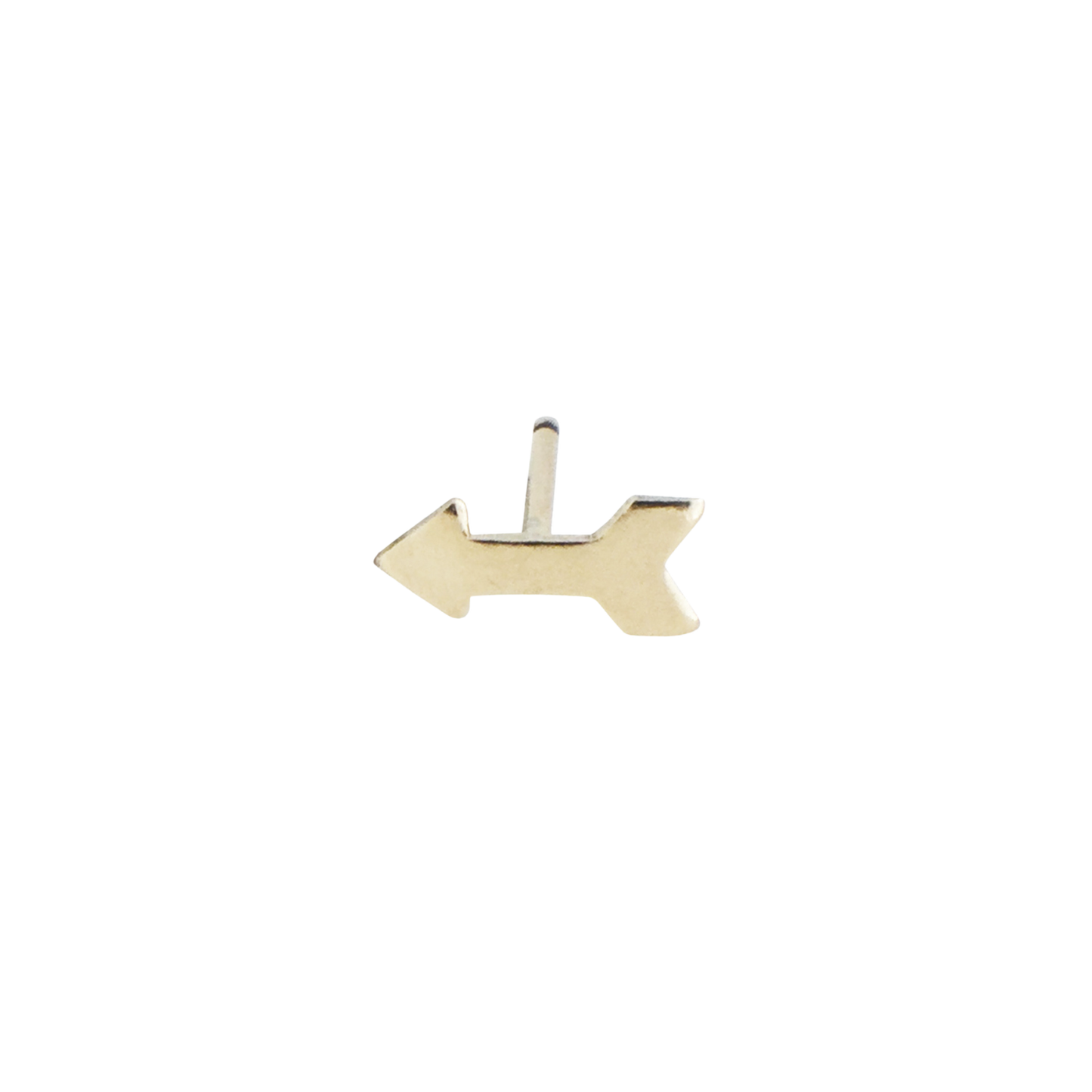 Tiny Gold-Filled Arrow Studs