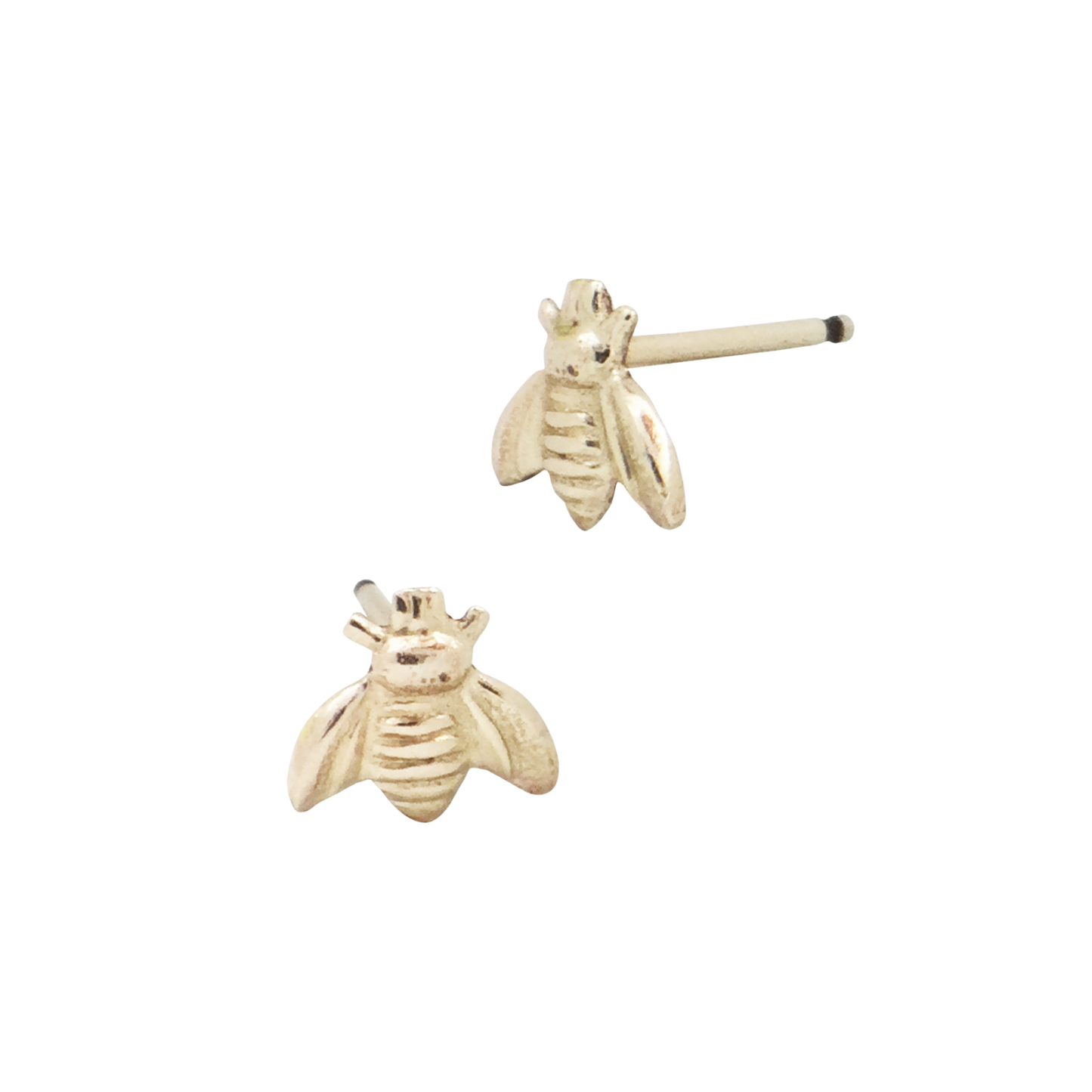 Mini Gold-Filled Bee Studs