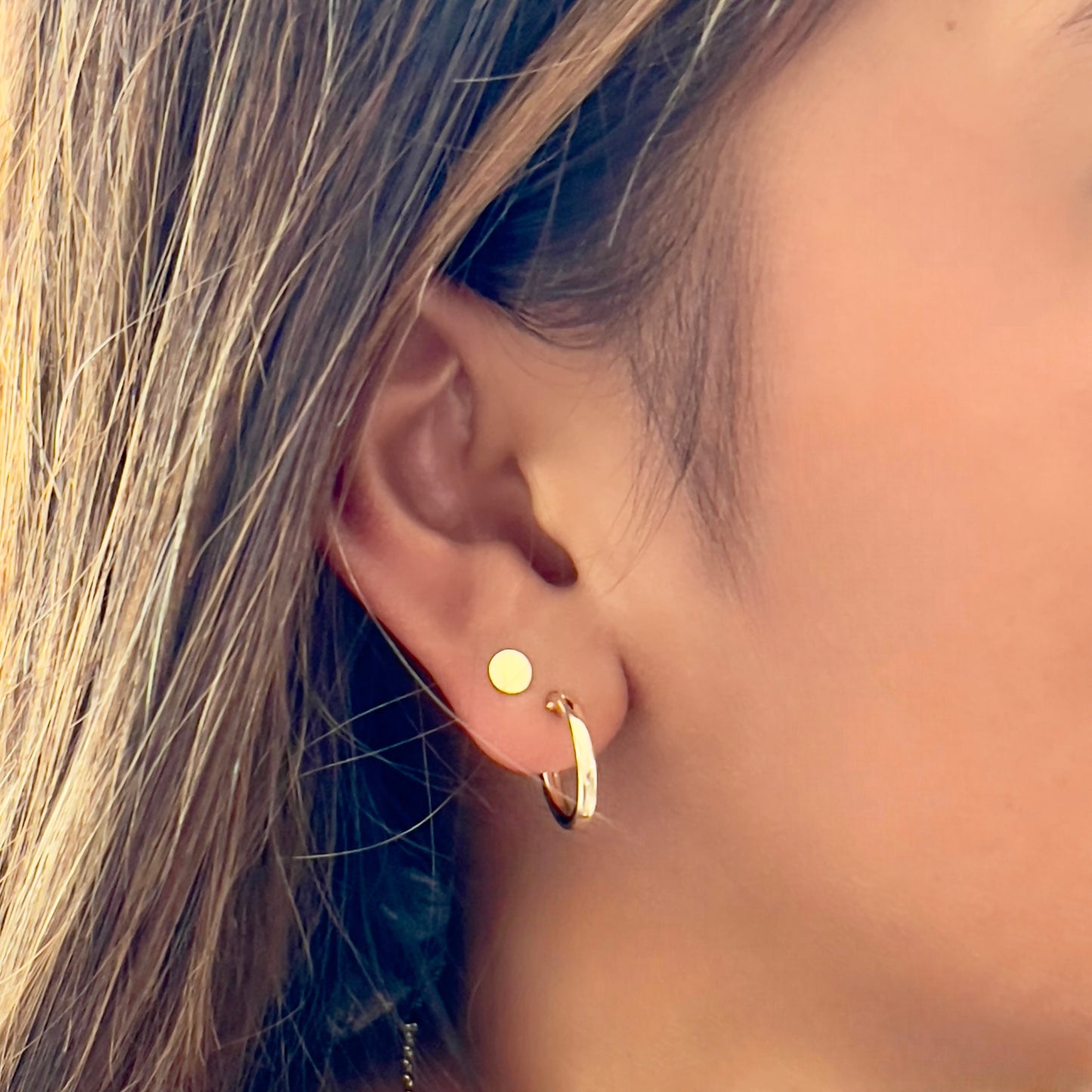 14K Gold-Filled Classic Hoops