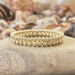 54 Gold Bracelet Stack