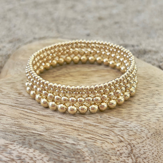 5432 Gold Bracelet Stack