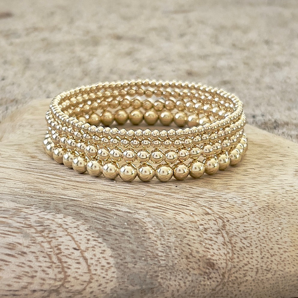 5432 Gold Bracelet Stack