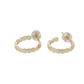 Jade Zigzag Hoops