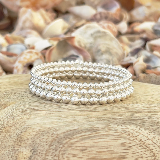 543 Silver Bracelet Stack