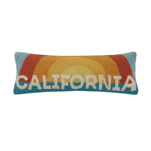 California Sun Hook Pillow