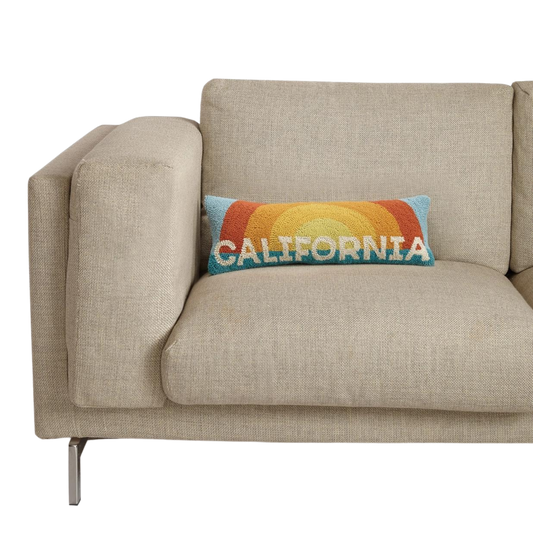 California Sun Hook Pillow