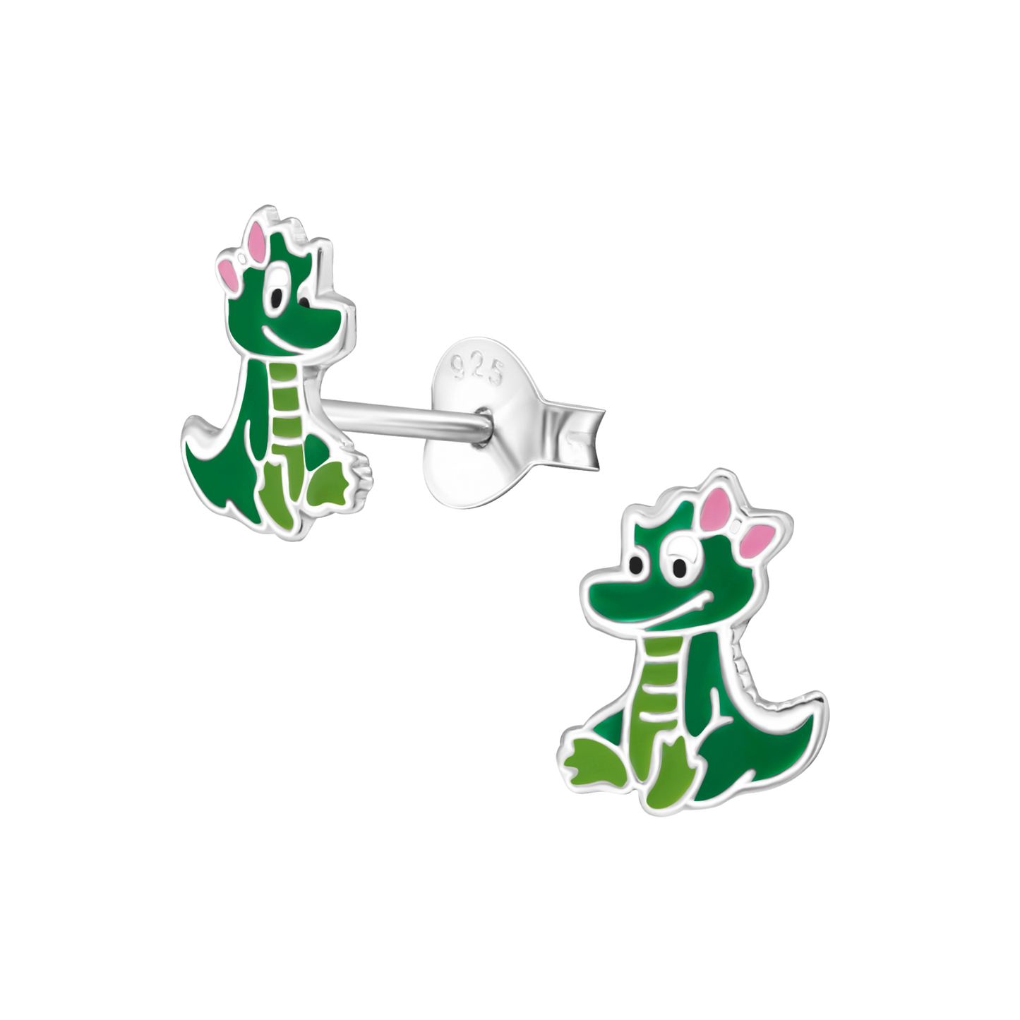 Crocodile with Bow Earrings