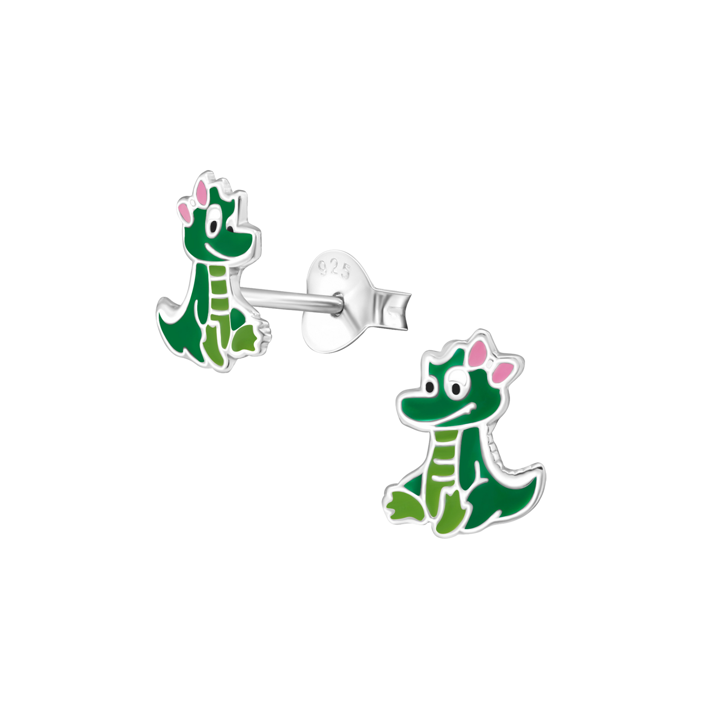 Crocodile with Bow Earrings