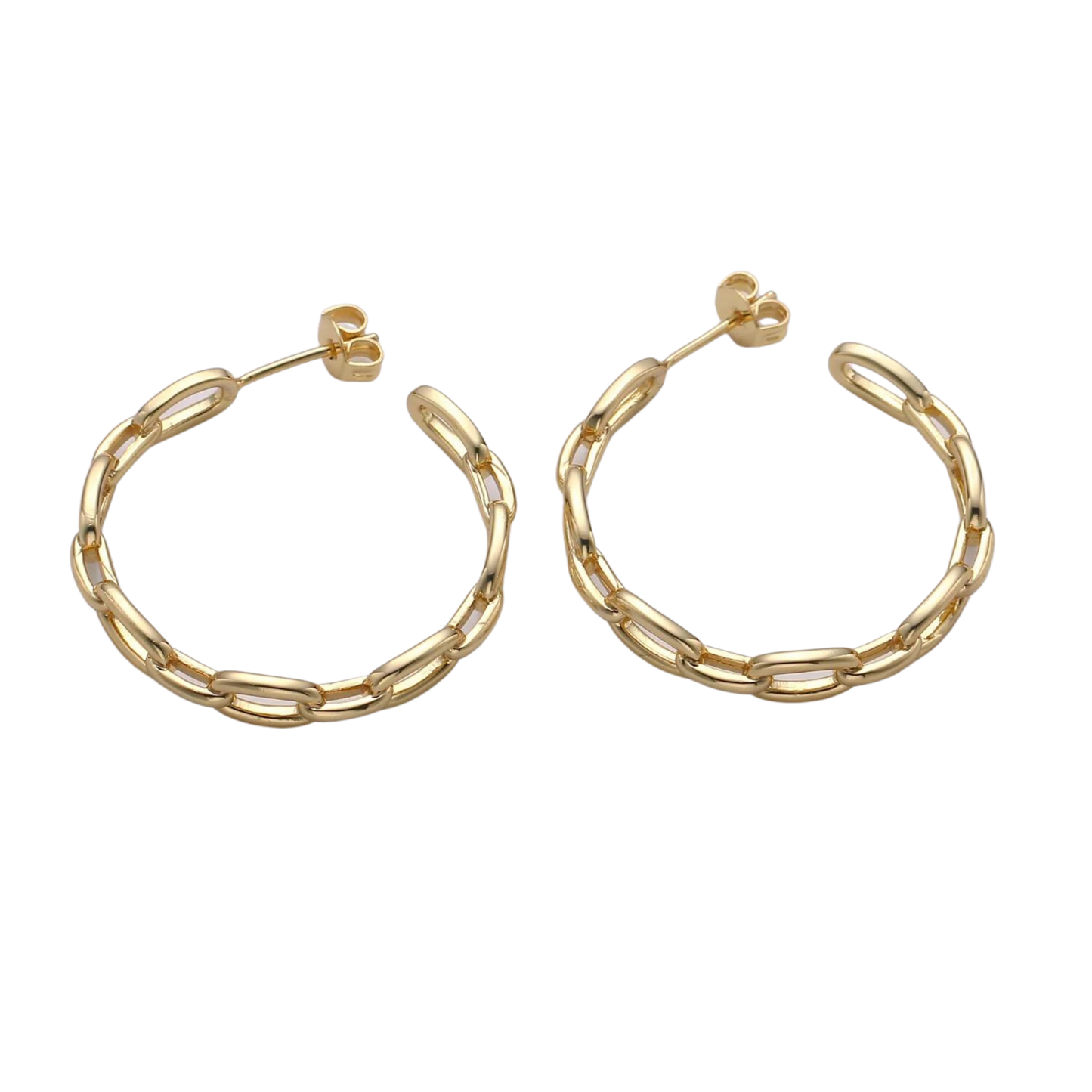 Zuri Chain Link Hoops