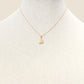 Gold Sailboat Necklace