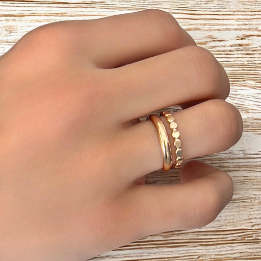 Thick Gold Band