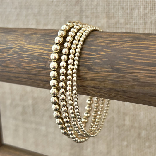 Gold Aspen Stretch Bracelet