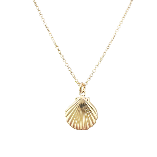 Gold Shell Necklace