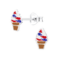 USA Ice Cream Earrings