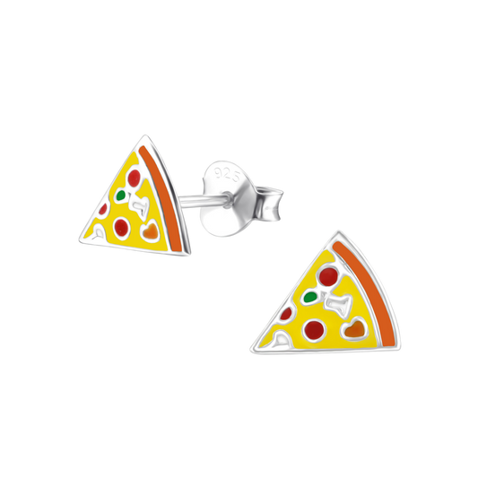 Pizza Stud Earrings