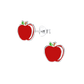 Apple Earrings