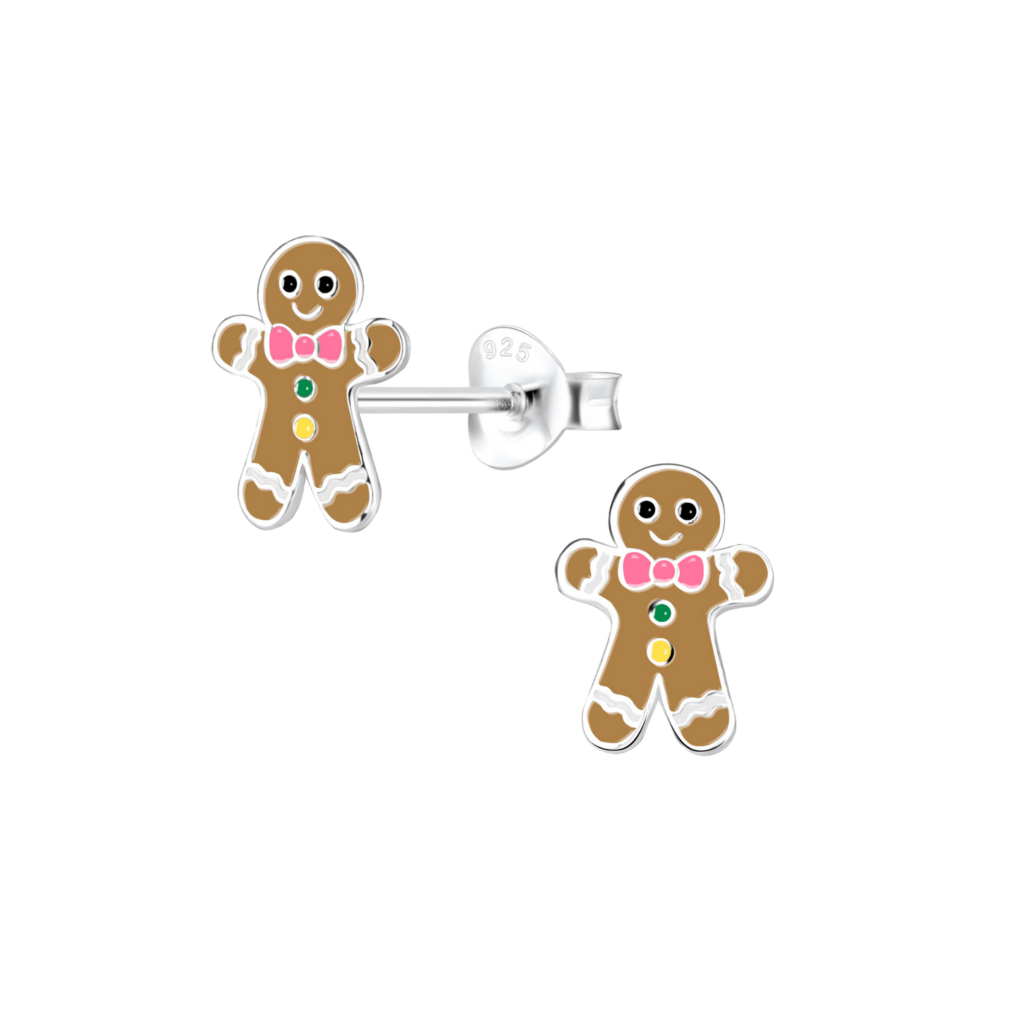 Gingerbread Man Earrings