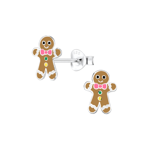 Gingerbread Man Earrings