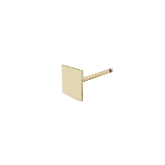 Gold-Filled Square Studs