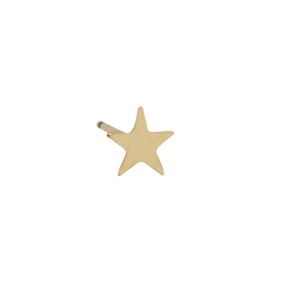 Gold-Filled Star Studs