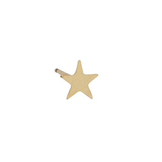 Gold-Filled Star Studs