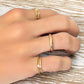 Gold Heart and Dot Stack