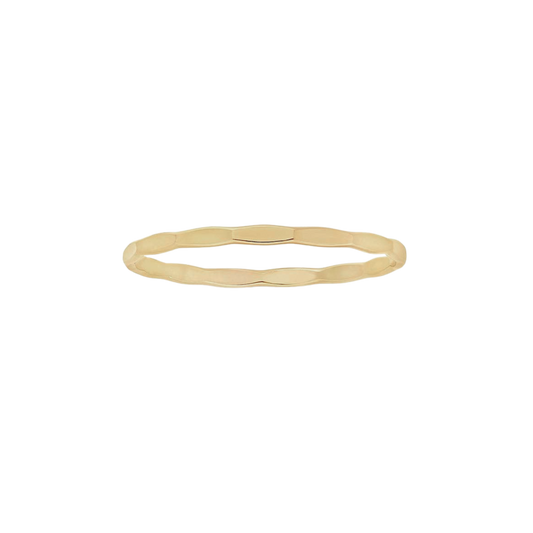 Hammered Stacking Ring