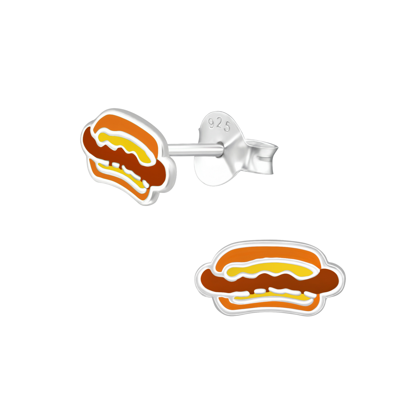 Hot Dog Earrings