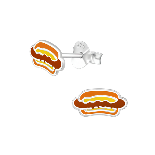 Hot Dog Earrings