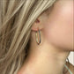 14K Gold-Filled Oval Hoops