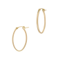 14K Gold-Filled Oval Hoops