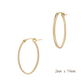 14K Gold-Filled Oval Hoops
