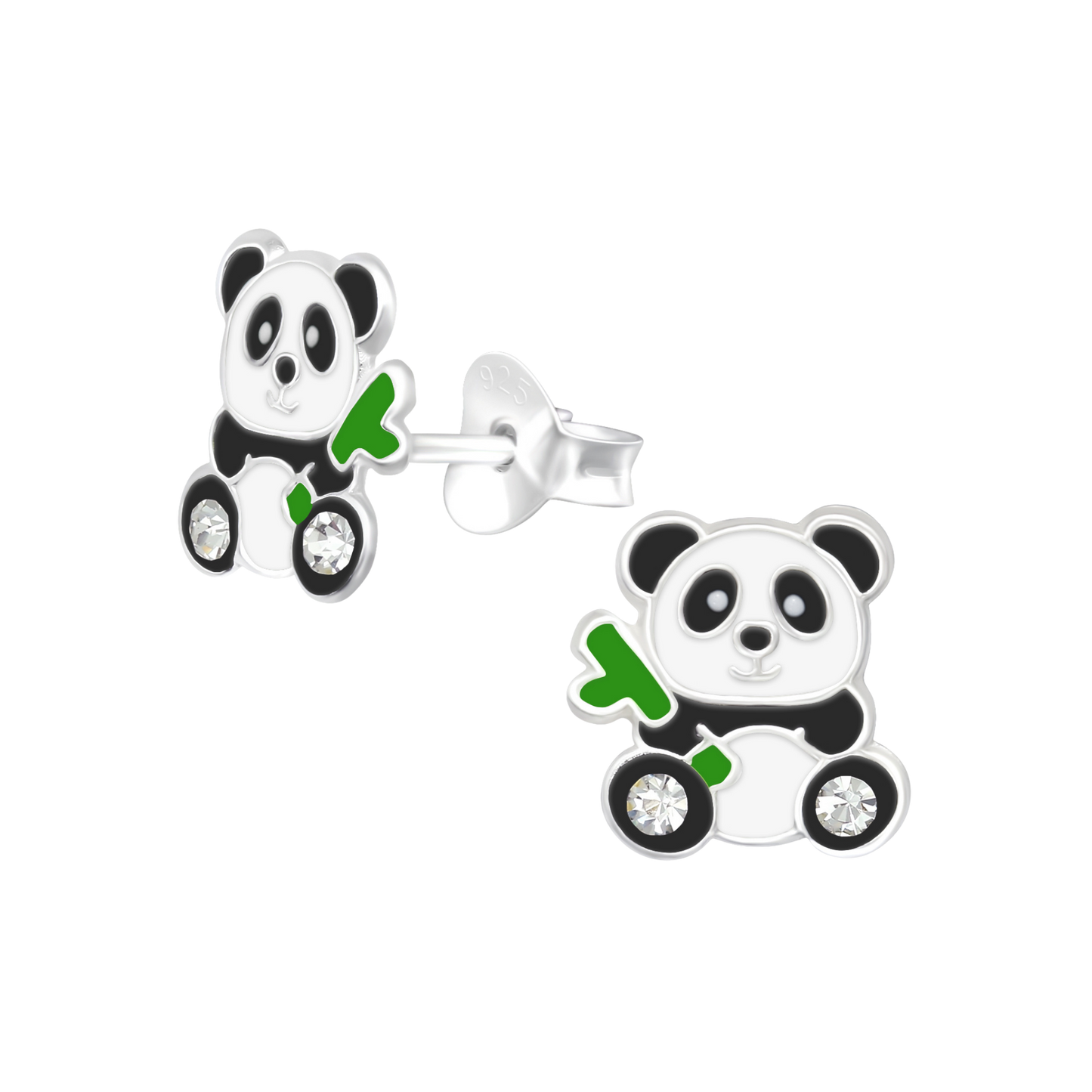 Panda Stud Earrings